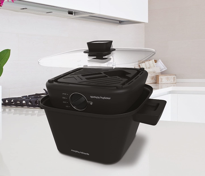 Morphy Richards 460751 Sear and Stew Square Slow Cooker 180W - Black  - Zoom Image 4