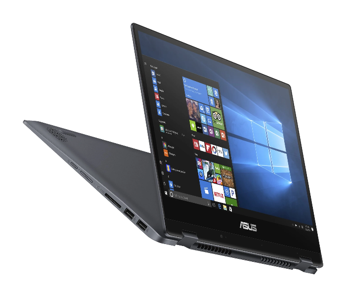 Asus VivoBook Flip 14inch Intel Core i5-10210U 8GB RAM 512GB SSD Intel UHD Graphics Windows 10 Touchscreen Laptop - Star Grey - Zoom Image 5