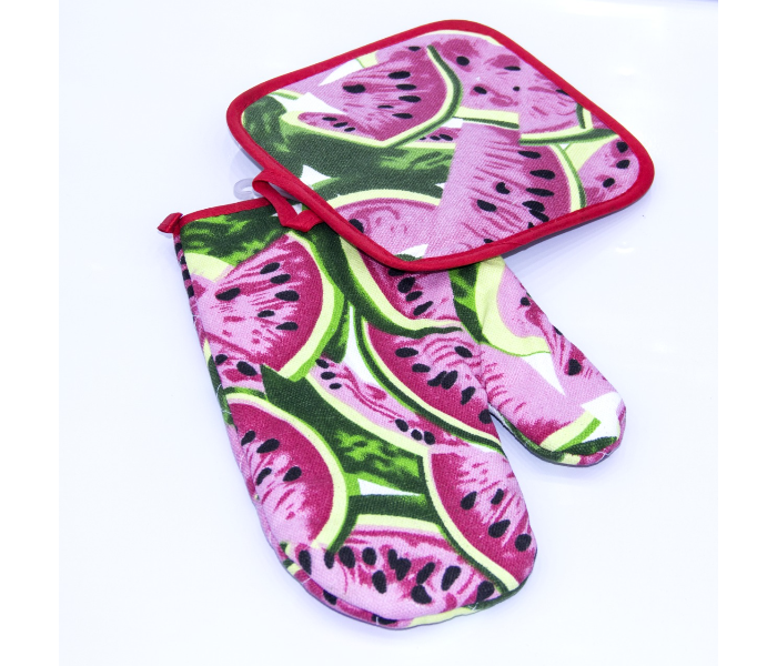 Kitchen Insulated Pad Oven Mitts - Zoom Image