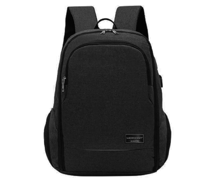 Microdigit MD022LB Anti Theft Backpacks Business Travel Bag- Black - Zoom Image