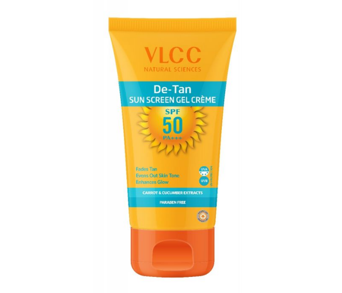 VLCC 100g De Tan SPF50 Sunscreen Gel Creme - Zoom Image