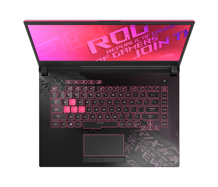 Asus ROG Strix G512 15.6inch FHD Intel Core i7-10750H 8GB RAM 512GB SSD NVIDIA GeForce GTX 1650Ti Windows 10 Gaming Laptop - Black - Zoom Image 2