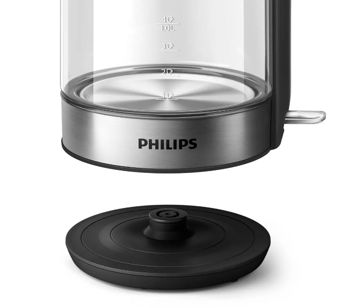 Philips HD9339/81 2200W Series 5000 Glass Kettle - Black and Silver - Zoom Image 5