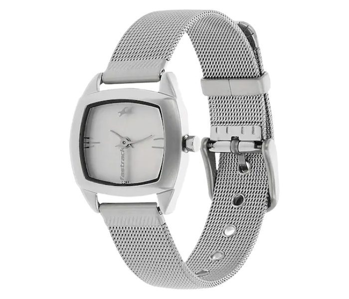 Fastrack NK6001SM01 Analog Watch For Women - Silver - Zoom Image 4