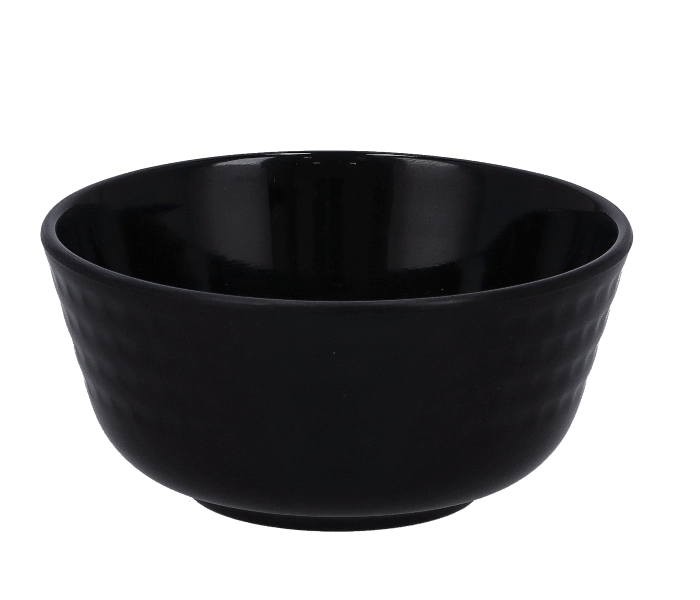 Royalford RF10043 3.75 Inch Melamine Ware Biza Round Bowl - Black - Zoom Image 1