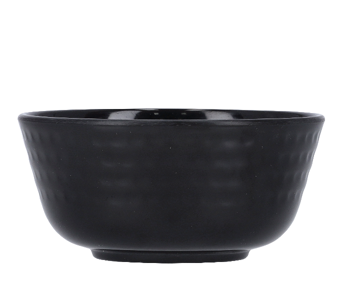 Royalford RF10042 4 Inch Melamine Ware Biza Round Bowl - Black - Zoom Image 2