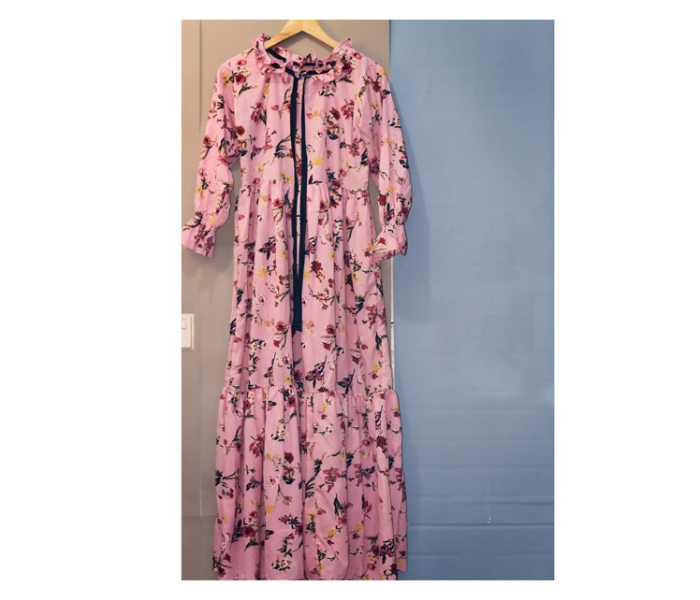 Kiwo Large Floral Gown - Pink - Zoom Image