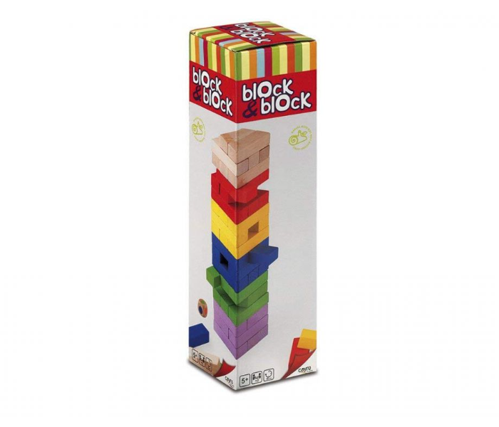 Cayro 859 54 Pieces Block and Block Colors Game for Kids - Zoom Image 2