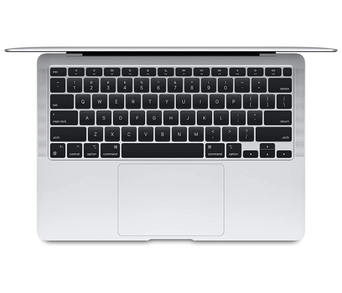 Apple Macbook Air MGN93 13Inch M1 chip 8GB RAM 256GB SSD English Keyboard - Silver - Zoom Image 2