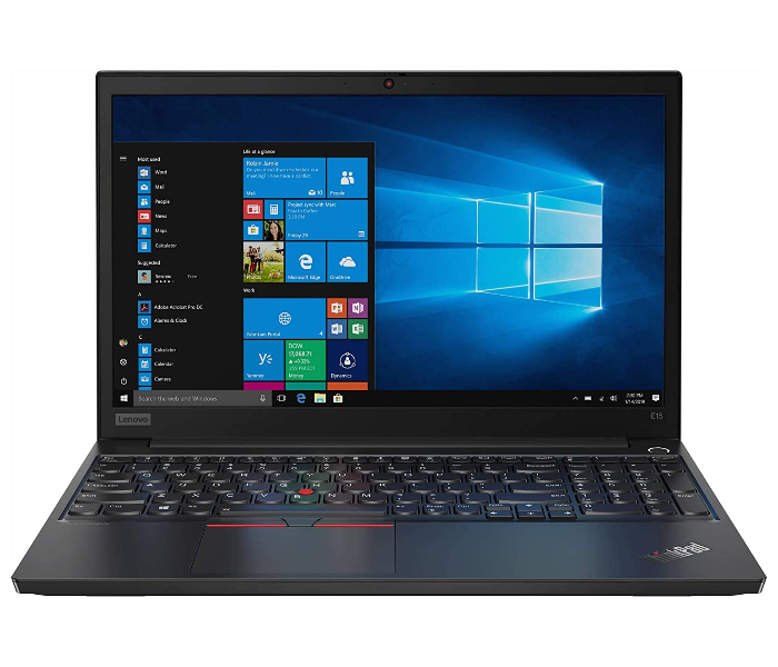 Lenovo ThinkPad E15 15inch FHD Intel Core i7-10510U 8GB RAM 1TB HDD 2GB AMD Radeon Graphics DOS Business Laptop - Black - Zoom Image 1