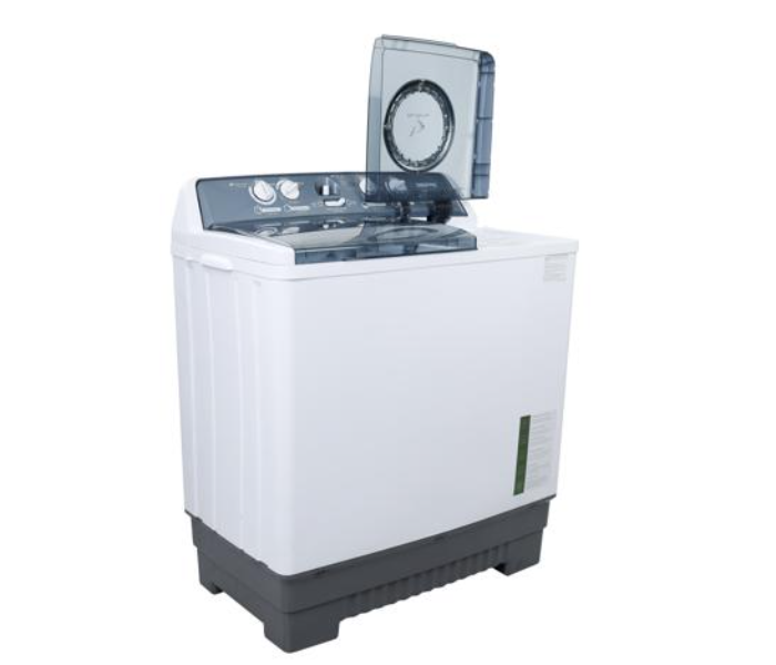 Geepas GSWM18039 Twin Tube Washing Machine - White - Zoom Image 2