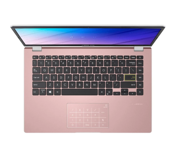 Asus E410MA-202 90NB0Q14-M11620 14 inch Intel Celeron N4020 4GB RAM 128GB SSD Windows 10 - Pink - Zoom Image 2