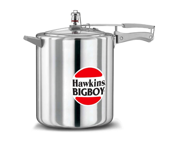 Hawkins HW1014000 14 Litre Bigboy Pressure Cooker - Silver - Zoom Image 1