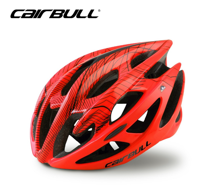 Cairbull Helmet STERLING with Extra Protective Padding Ventilation Small- Medium 52-58cm - Orange - Zoom Image 1