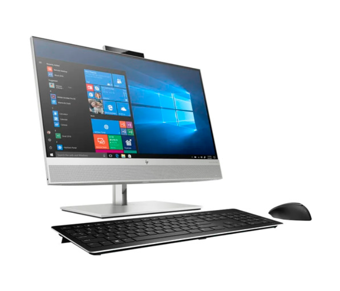 HP 800 G6 AIO 273H4EAABV 23.8 Inch FHD Intel Core i5 10500 Processor 8GB RAM 512GB SSD Windows 10 Pro - Silver - Zoom Image 1