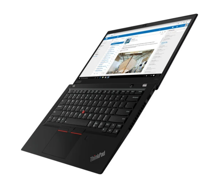 Lenovo ThinkPad T490s 14 inch FHD Intel Core i5-8265U 8GB RAM 256GB SSD Windows 10 Business Laptop - Black - Zoom Image 1