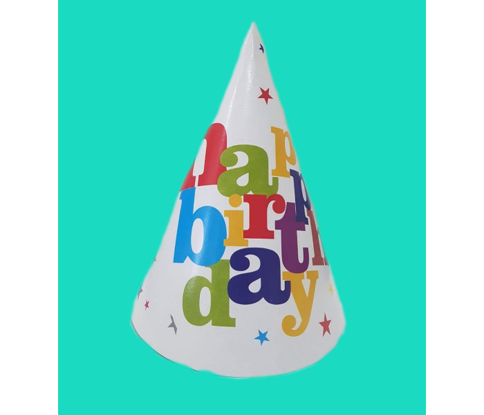 Cartoon Design 1 Pcs Happy Birthday Party Hat Unisex  - Zoom Image 3