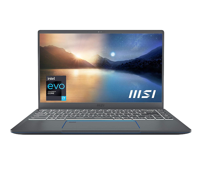 MSI Prestige 14 EVO012 14 inch FHD Intel Core i7-1185G7 16GB RAM 1TB SSD Windows 10 Business Laptop - Carbon Gray - Zoom Image 1