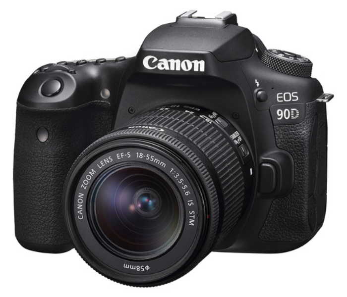 Canon EOS 90D DSLR Camera with 18-55mm Lens - Black - Zoom Image 8