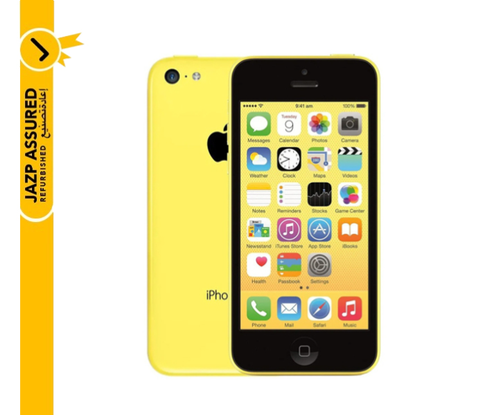 Apple iPhone 5C 32GB Storage 4G LTE Refurbished - Yellow - Zoom Image 4