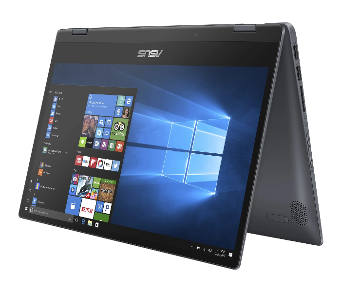 Asus VivoBook Flip 14 inch Intel Core i5-10210U 8GB RAM 512GB SSD Intel UHD Graphics Windows 10 Touchscreen Laptop - Star Grey - Zoom Image 1