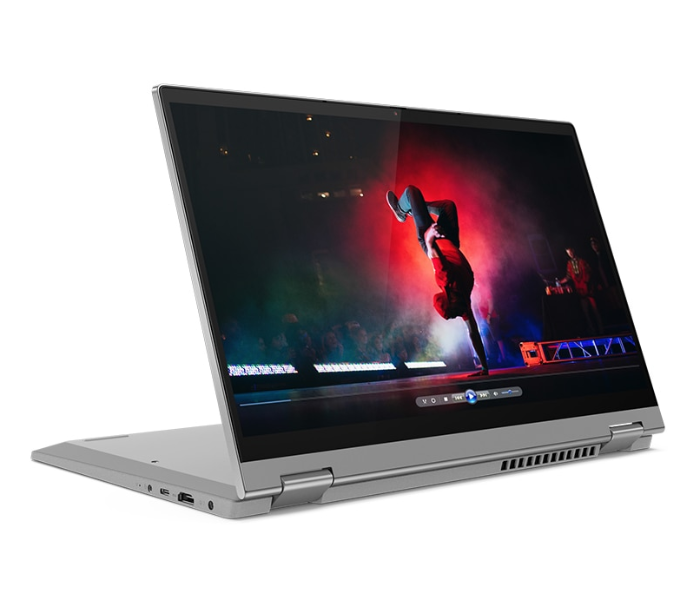 Lenovo Flex 5 82HS008NAX 14inch FHD Intel Core i5-1135G7 8GB RAM 512GB SSD Windows 10 Home Laptop with Stylus Pen Free - Gray - Zoom Image 3