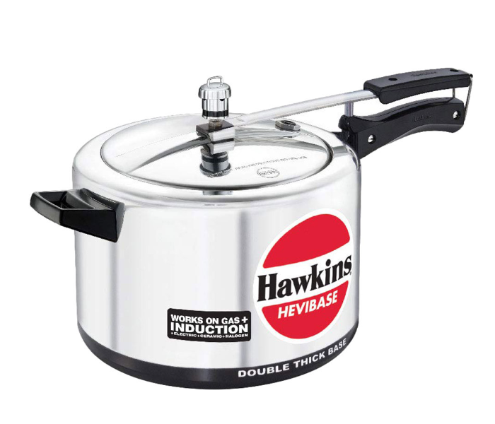 Hawkins HW40080 8 Litre Hevibase Induction Cooker - Silver - Zoom Image 1