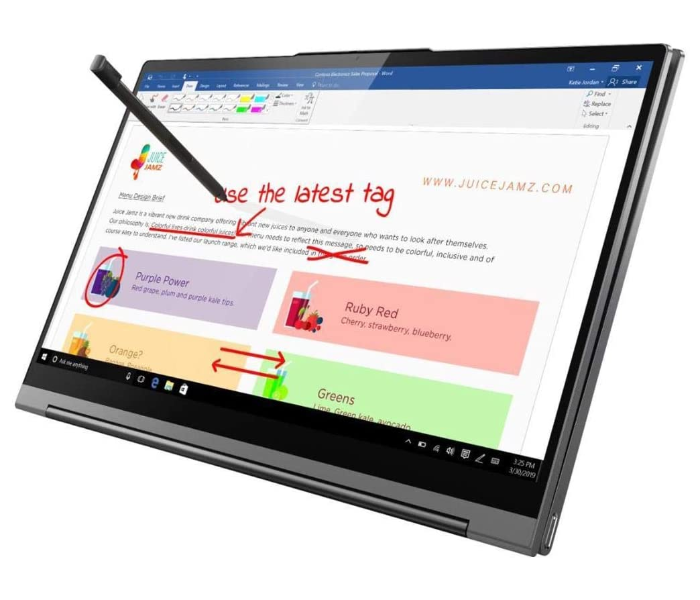 Lenovo Yoga C940 81Q9002GUS 14inch Intel Core i7-1065G7 12GB RAM 512GB SSD Windows 10 Touchscreen Laptop - Iron Grey - Zoom Image 7