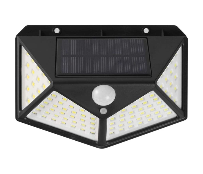 FN-Joyway 100 LED Blue Carbon Wireless IP65 Weatherproof Solar Powered Lights - Black - Zoom Image 2