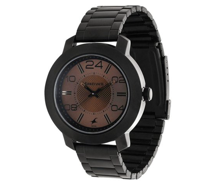 Fastrack NL3120NM02 Mineral Cocktail Watch For Men - Black - Zoom Image 2