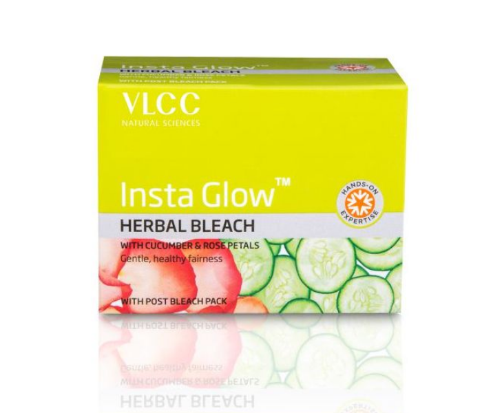 VLCC 27g Insta Glow Herbal Bleach - Zoom Image