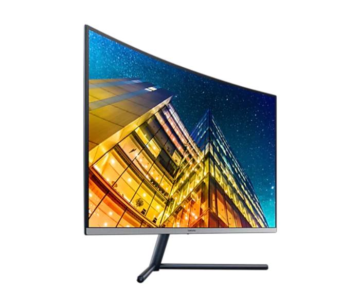 Samsung LU32R590CWMXUE 32 inch UHD Curved Monitor - Black - Zoom Image 7