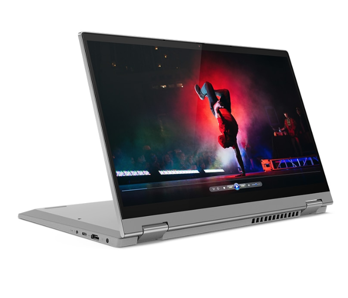 Lenovo Flex 5 82HS008NAX 14inch FHD Intel Core i5-1135G7 8GB RAM 512GB SSD Windows 10 Home Laptop with Stylus Pen Free - Gray - Zoom Image 4