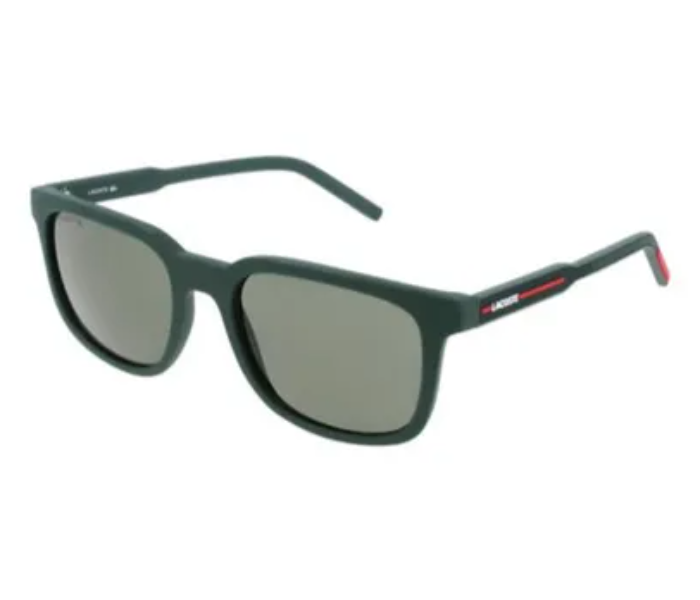 Lacoste L948S-315-5419 Gents Full-Rim Injected Modified Rectangle Sunglasses- Green - Zoom Image