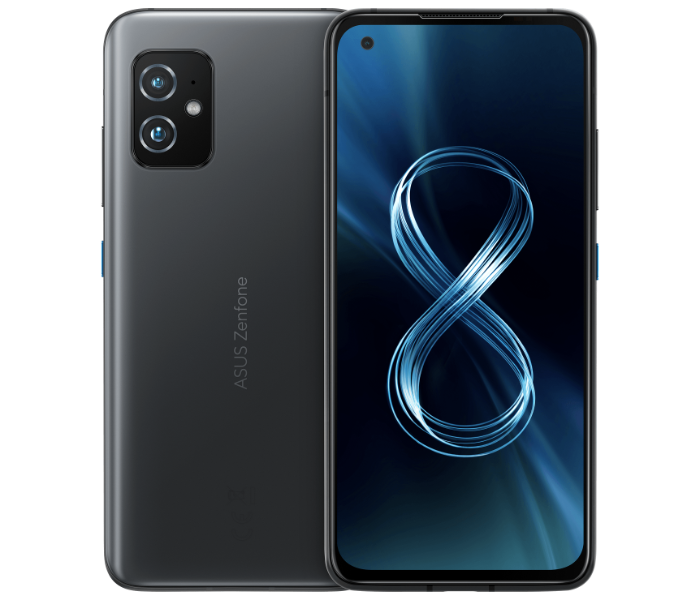 Asus ZenFone 8 8GB RAM 256GB Snapdragon 888 5G Mobile - Obsidian Black - Zoom Image 1