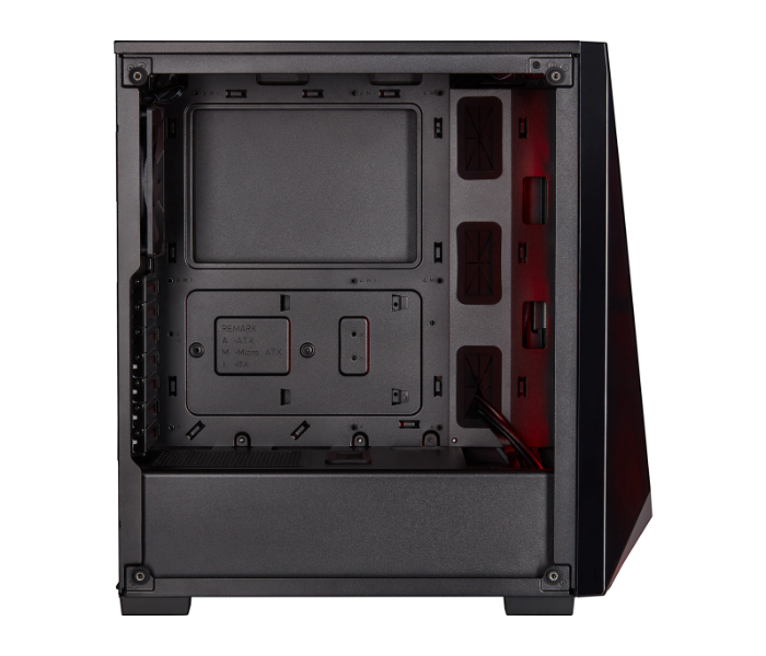 Corsair Carbide Series COR-GC-SPECDELTA-RGBBLK Tempered Glass Mid Tower ATX Gaming Case - Black - Zoom Image 3