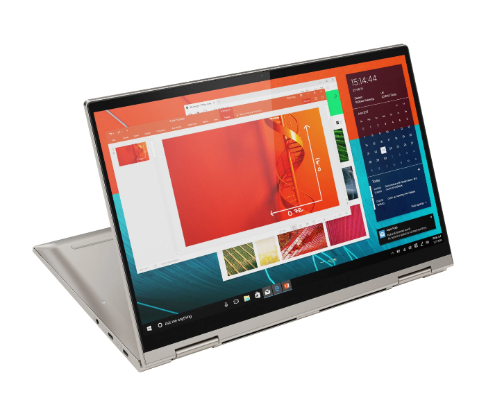 Lenovo Yoga C740 81TC000JUS 2 in 1 14 inch Intel Core i5-10210U 8GB RAM 256GB SSD Windows 10 Touchscreen Laptop - Mica - Zoom Image 1