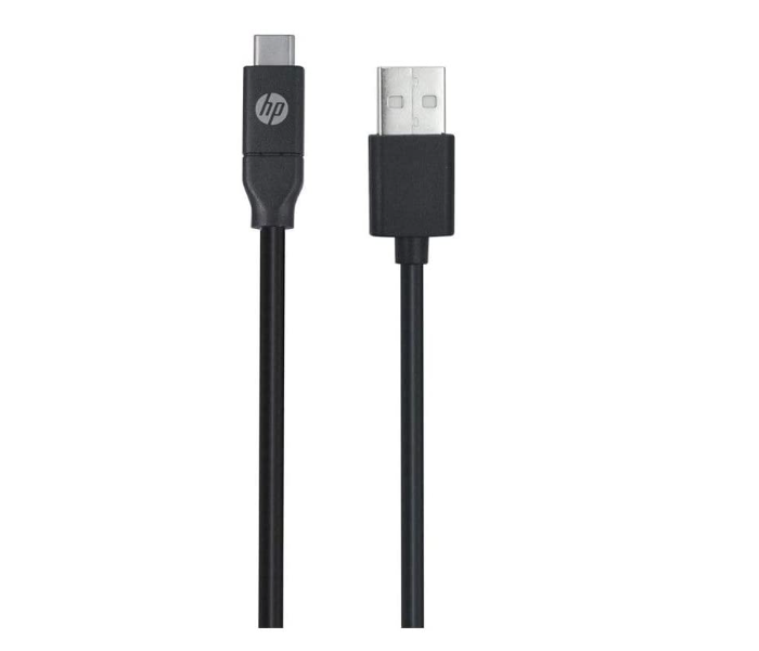 HP 2UX16AA ABB USB C to USB A V3.0 Cable 3 Meter Durable PVC Housing Fast Charging Cord - Black - Zoom Image