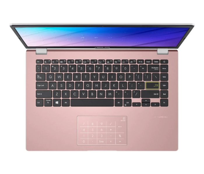 Asus E410MA-202 90NB0Q14-M11620 14inch Intel Celeron N4020 4GB RAM 128GB SSD Windows 10 - Pink - Zoom Image 2