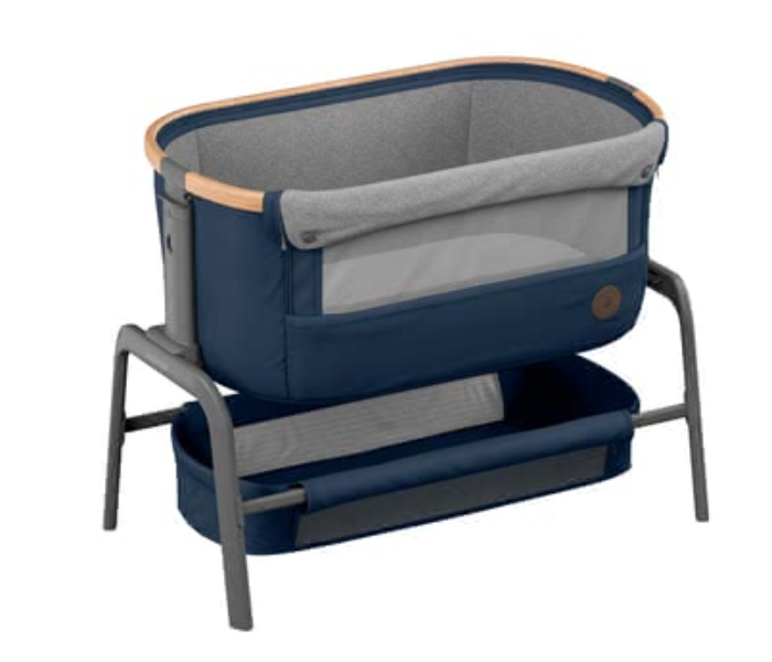 Maxi Cosi 2106720110 Iora Co Sleeper Baby Crib - Essential Blue - Zoom Image 1