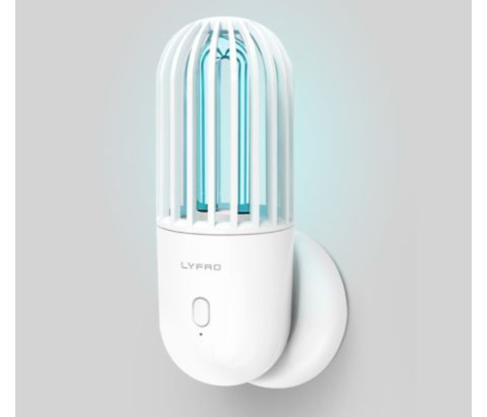 Lyfro Hova Ultra-Portable UVC Disinfection Lamp - White - Zoom Image 2