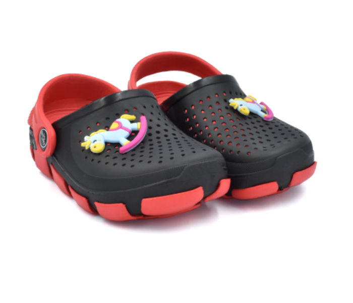 Casual XS10-2 EU25 Children Crocks - Black and Red - Zoom Image 1