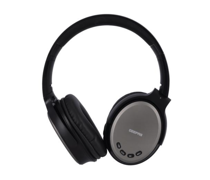 Geepas GHP14011 Bluetooth Headphone - Black - Zoom Image 2