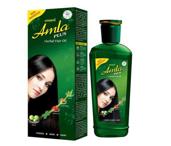 Emami 200ml Amla Plus Herbal Hairoil - Zoom Image