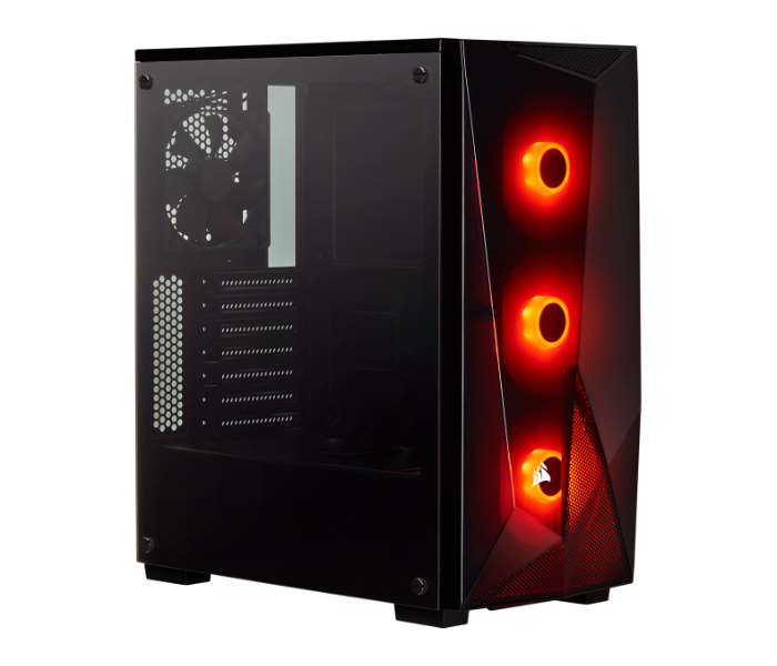 Corsair Carbide Series COR-GC-SPECDELTA-RGBBLK Tempered Glass Mid Tower ATX Gaming Case - Black - Zoom Image 1