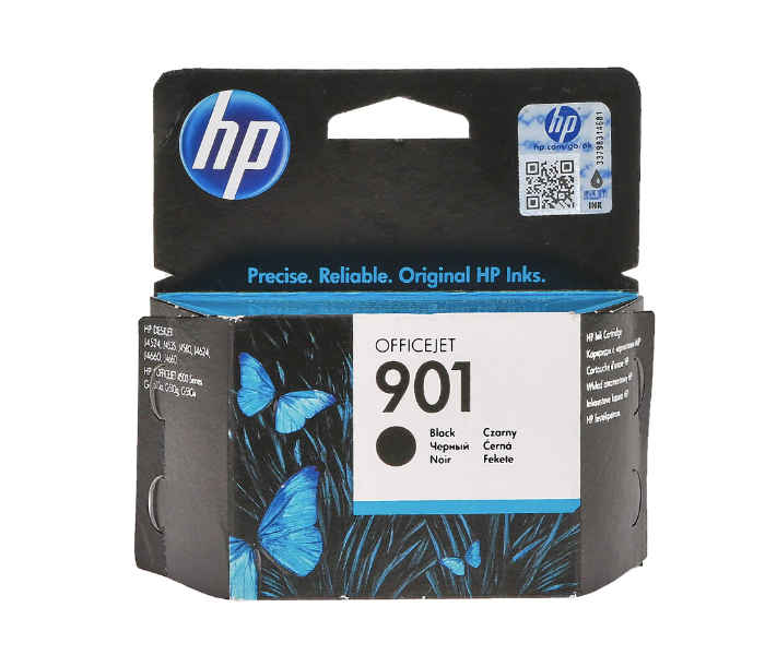 HP CC653AE 901 Original Ink Cartridge - Black - Zoom Image