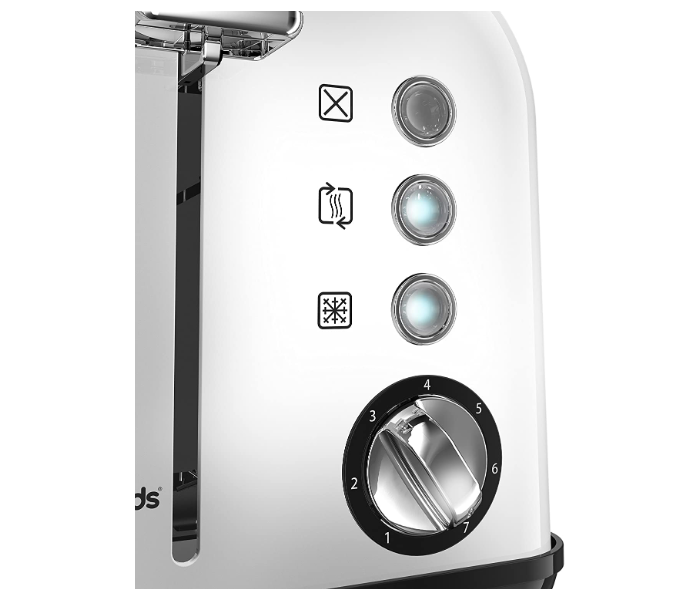 Morphy Richards 242005EE Accents 4 Slice Toaster - White - Zoom Image 2