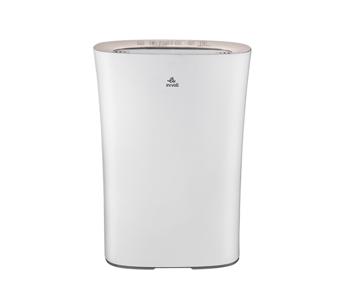 Evvoli EVAP-24W Air Purifier 5 Layer Filters With True Hepa Control Light Sensor Night Mode Air Quality Indicator - White - Zoom Image