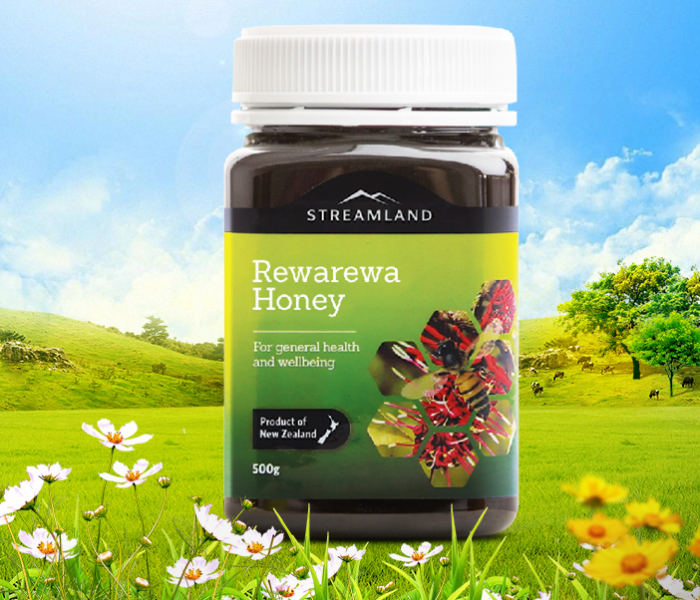 Streamland 500gm Rewarewa Honey - Zoom Image