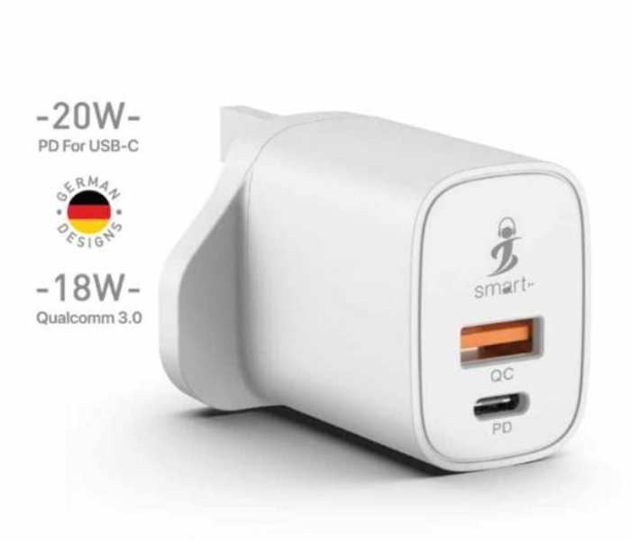 Smart HCPD20 20W Wall Adapter - White - Zoom Image 2